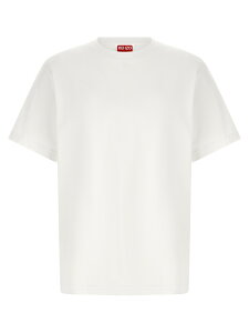 �P���]�[ KENZO T�V���c �����Y �z���C�g T-shirts 'Boke Flower 2.0' T-shirt FG55TS4024SG01 White �֐� �������� 2026SS ju
