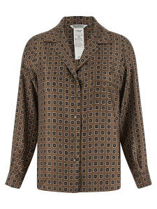 �}�b�N�X �}�[�� MAX MARA �V���c ���f�B�[�X �u���E�� Shirts 'MxmDisco' shirt 2611111131600005 Brown �֐� �������� 2026SS ju