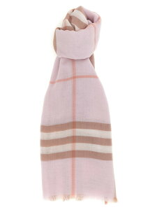 �o�[�o���[ BURBERRY �n�C�e�N�A�N�Z�T���[ �t�@�b�V�������� ���f�B�[�X �s���N Hi-tech accessories 'Giant' scarf 8122921QUARTZPINK Pink �֐� �������� 2026SS ju