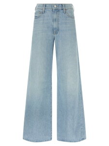 �}�U�[ MOTHER �f�j�� ���f�B�[�X �u���[ Jeans 'The Ditcher Roller Skimp' jeans 109251865FWB Light Blue �֐� �������� 2026SS ju