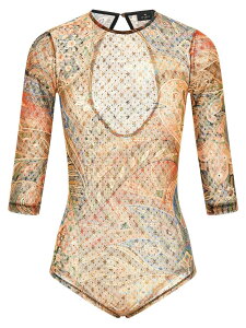 �G�g�� ETRO T�V���c �g�b�v�X ���f�B�[�X �}���`�J���[ T-shirts and tops Body Paisley foliage WRJA0184AKI24X0860 Multicolor �֐� �������� 2026SS ju
