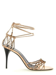 �C�� �T�����[���� SAINT LAURENT PARIS �T���_�� ���f�B�[�X �s���N Sandals 'Babylone' sandals 7857060NL005912 Pink �֐� �������� 2026SS ju