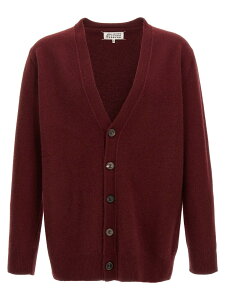 ���]�� �}���W�F�� MAISON MARGIELA �Z�[�^�[ �j�b�g�E�F�A �����Y ���b�h Knitwear Wool cardigan S50HP0014M13058248 Bordeaux �֐� �������� 2024AW ju