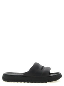 �����N���[�� MONCLER �t���b�g�V���[�Y �T���_�� �����Y �u���b�N Flat Shoes 'Moncler Altive' slides L109A4N00010M8260999 Black �֐� �������� 2026SS ju