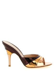 �W�������B�g���b�V GIANVITO ROSSI �T���_�� ���f�B�[�X �}���`�J���[ Sandals 'Marea' mules G1012795RICMETRGBC Multicolor �֐� �������� 2026SS ju