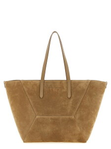 �u���l���N�`�l�� BRUNELLO CUCINELLI �o�b�O ���f�B�[�X �u���E�� Business bags 'BC Duo' maxi shoulder bag MBDLB2571C7495 Brown �֐� �������� 2026SS ju