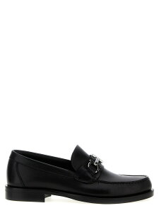 �t�F���K�� FERRAGAMO ���[�t�@�[ �����Y �u���b�N Loafers 'Fort' loafers 778767NERO Black �֐� �������� 2025AW ju