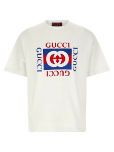 �O�b�` GUCCI T�V���c �����Y �z���C�g T-shirts Logo print t-shirt 784361XJGKA9074 White �֐� �������� 2026SS ju