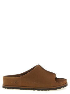 �A�O UGG �t���b�g�V���[�Y �T���_�� �����Y �u���E�� Flat Shoes 'Otzo' slides 1177351DKC Brown �֐� �������� 2026SS ju