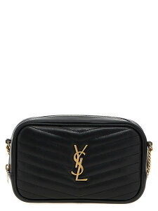 �C�� �T�����[���� SAINT LAURENT PARIS �o�b�O ���f�B�[�X �u���b�N Business bags 'Mini Lou' crossbody bag 748849DV7071000 Black �֐� �������� 2026SS ju