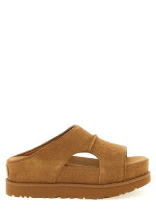 �A�O �I�[�X�g�����A UGG AUSTRALIA �T���_�� ���f�B�[�X �u���E�� Sandals 'Goldenstar Hi Cutout' slides 1175132CHE Brown �֐� �������� 2026SS ju