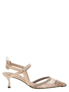 �t�F���f�B FENDI �n�C�q�[�� �p���v�X ���f�B�[�X �s���N High heels 'Colibri Lite' slingback 8J8589AQ6UF1R8N Pink �֐� �������� 2026SS ju