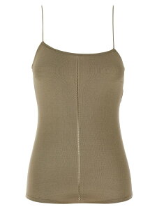 �����[�� LEMAIRE T�V���c �g�b�v�X ���f�B�[�X �x�[�W�� T-shirts and tops Openwork top TO1363LK1038BG200 Beige �֐� �������� 2025SS ju