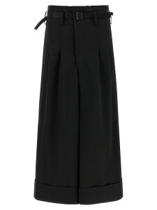 �W������ ���^�i�x �R�� �f �M�����\�� JUNYA WATANABE COMME DES GARCONS �Y�{�� �p���c ���f�B�[�X �u���b�N Trousers High waist pants JQP0231 Black �֐� �������� 2026SS ju