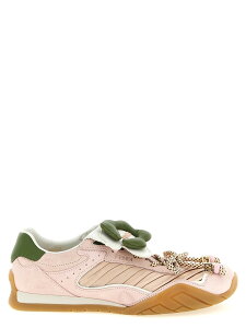 �t�F���f�B FENDI �X�j�[�J�[ ���f�B�[�X �s���N Sneakers 'Fendi Wave pulse' sneakers 8E8942AY1IF1WCE Pink �֐� �������� 2026SS ju