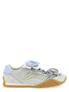 �t�F���f�B FENDI �X�j�[�J�[ ���f�B�[�X �O���[ Sneakers 'Fendi Wave pulse' sneakers 8E8942AY1IF1WCF Gray �֐� �������� 2026SS ju