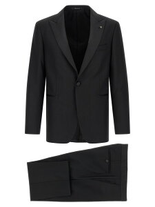 �^���A�g�[�� TAGLIATORE �t�H�[�}�� �X�[�c �����Y �u���b�N Formal Outfits 'Napoli' tuxedo dress SFNJ15A01070001N5712 Black �֐� �������� 2026SS ju