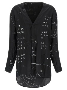 ���b�N �I�E�G���X RICK OWENS �V���c �����Y �u���b�N Shirts 'Concordian' shirt RU01F2295KP109 Black �֐� �������� 2026SS ju