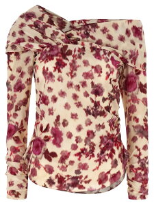 �C�U�x�� �}���� ISABEL MARANT T�V���c �g�b�v�X ���f�B�[�X �s���N T-shirts and tops 'Danka' top HT0822FAD1J11I40PK Pink �֐� �������� 2026SS ju