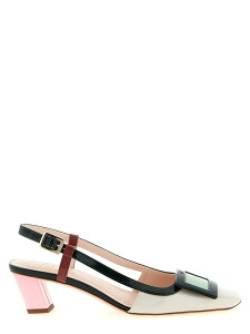 ���W�F ���B���B�G ROGER VIVIER �n�C�q�[�� �p���v�X ���f�B�[�X �}���`�J���[ High heels 'Belle Viver' slingback RVW00625601D1PSQ17 Multicolor �֐� �������� 2026SS ju