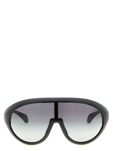 ���b�N �I�E�G���X RICK OWENS �T���O���X �T���O���X�E���K�l �����Y �u���b�N Sunglasses Moncler + Rick Owens sunglasses MU01F0001GBLKMB0909 Black �֐� �������� 2026SS ju