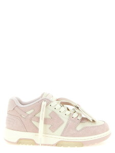 �I�t�z���C�g OFF WHITE �X�j�[�J�[ ���f�B�[�X �s���N Sneakers 'Out Of Office' sneakers OWIA259S26LEA00403300330 Pink �֐� �������� 2026SS ju
