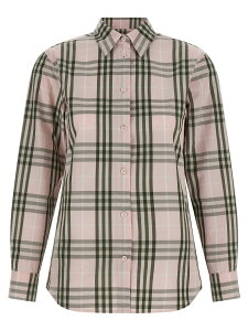 �o�[�o���[ BURBERRY �V���c ���f�B�[�X �s���N Shirts 'Emma' shirt 8127212MALLOWPINKIPCHECK Pink �֐� �������� 2026SS ju