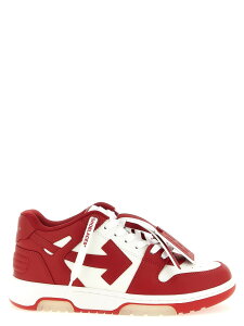 �I�t�z���C�g OFF WHITE �X�j�[�J�[ �����Y ���b�h Sneakers 'Out Of Office' sneakers OMIA189S26LEA00201270127 Red �֐� �������� 2026SS ju