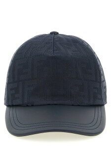 �t�F���f�B FENDI �n�b�g �X�q �����Y �u���[ Hats FF jacquard cap FXQ768AVPDF0QA2 Blue �֐� �������� 2026SS ju