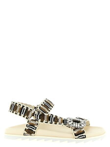���W�F ���B���B�G ROGER VIVIER �T���_�� ���f�B�[�X �}���`�J���[ Sandals 'Slidy Viv' Trek' sandals RVW45844700V7SC803 Multicolor �֐� �������� 2026SS ju