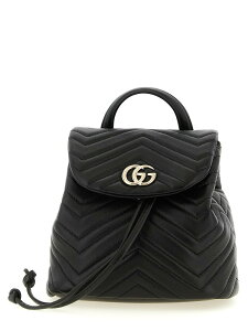 �O�b�` GUCCI �����b�N�T�b�N �o�b�N�p�b�N ���f�B�[�X �u���b�N Backpacks and bum bags 'GG Marmont' mini backpack 855921AAFXD1000 Black �֐� �������� 2026SS ju