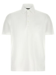�[�j�A ZEGNA �|���V���c �����Y �z���C�g Polo shirts Pique cotton polo shirt UH348A3H794100 White �֐� �������� 2026SS ju