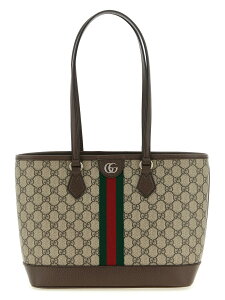�O�b�` GUCCI �g�[�g�o�b�O ���f�B�[�X �u���E�� Tote bags Medium 'Ophidia' shopping bag 836849FAE0J9867 Brown �֐� �������� 2026SS ju