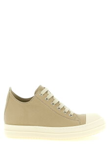 ���b�N �I�E�G���X RICK OWENS �X�j�[�J�[ ���f�B�[�X �x�[�W�� Sneakers 'Low Sneaks' sneakers RP01F6891LGYX13811 Beige �֐� �������� 2026SS ju