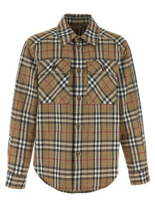 �o�[�o���[ BURBERRY �V���c �����Y �}���`�J���[ Shirts Double face shirt 8108014NUTIPCHECK Multicolor �֐� �������� 2025SS ju
