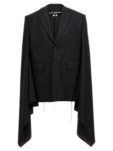 �W������ ���^�i�x �R�� �f �M�����\�� JUNYA WATANABE COMME DES GARCONS T�V���c �g�b�v�X ���f�B�[�X �u���b�N T-shirts and tops Seymo wool cape JKJ0030511 Black �֐� �������� 2023SS ju
