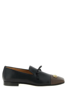 ���@�����e�B�m �K�����@�[�j VALENTINO GARAVANI ���[�t�@�[ �����Y �u���b�N Loafers Valentino Garavani 'Babouchoes' loafers Y0S0L86ZWDBKZ Black �֐� �������� 2025AW ju