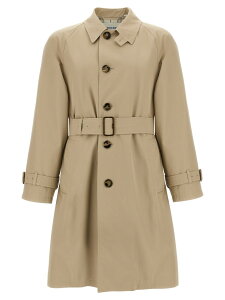 �o�[�o���[ BURBERRY �g�����` �R�[�g �����Y �x�[�W�� Coats and Trench Car coat gabardine 8108800FOSSIL Beige �֐� �������� 2025SS ju