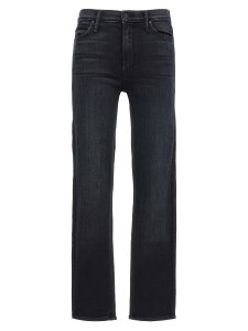 �}�U�[ MOTHER �f�j�� ���f�B�[�X �u���b�N Jeans 'The mid rise dazzler' jeans 1686965DEE Black �֐� �������� 2025SS ju