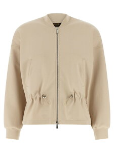 ���[���[ MOORER �g���[�i�[ ���f�B�[�X �x�[�W�� Sweatshirts 'Tija' sweatshirt MODFP100002U0033 Beige �֐� �������� 2026SS ju