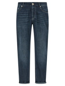 �u���l�� �N�`�l�� BRUNELLO CUCINELLI �f�j�� �����Y �u���[ Jeans Japanese denim jeans ME645D3210C1468 Blue �֐� �������� 2026SS ju