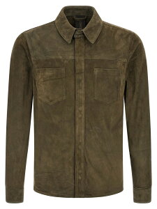�W�����W�I �u���b�g GIORGIO BRATO �V���c �����Y �O���[�� Shirts Suede shirt Gloves GU26S9812CMSOSWAMP Green �֐� �������� 2026SS ju