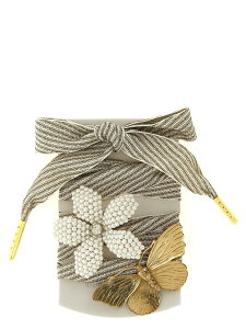 �S�[���f�� �O�[�X �f���b�N�X �u�����h GOLDEN GOOSE �W���G���[ ���f�B�[�X �x�[�W�� Jewelry 'Skin vintage' shoelaces GUZ00278Z0002851031810318 Beige �֐� �������� 2026SS ju