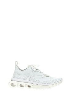 �t�F���K�� FERRAGAMO �X�j�[�J�[ ���f�B�[�X �z���C�g Sneakers 'Nima�f sneakers 0760870BIANCO White �֐� �������� 2023SS ju