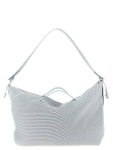 HOMME PLISSE' ISSEY MIYAKE �n�C�e�N�A�N�Z�T���[ �t�@�b�V�������� �����Y �O���[ Hi-Tech Accessories 'Pleats' duffel bag HP66AG42771 Gray �֐� �������� 2026SS ju