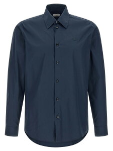 �o�[�o���[ BURBERRY �V���c �����Y �u���[ Shirts Cotton shirt 8122006DARKGRAPHITEBLUE Blue �֐� �������� 2026SS ju