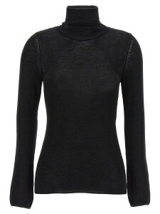 �g�� �t�H�[�h TOM FORD �Z�[�^�[ �j�b�g�E�F�A ���f�B�[�X �u���b�N Knitwear Silk cashmere turtleneck sweater MAK1332YAX752LB999 Black �֐� �������� 2024AW ju