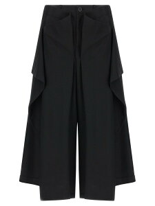 �C�b�Z�C �~���P ISSEY MIYAKE �Y�{�� �p���c ���f�B�[�X �u���b�N Trousers 'Uni-Form (Wool)' pants IM58FF00315 Black �֐� �������� 2025AW ju