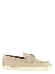 �N���X�`�������u�^�� CHRISTIAN LOUBOUTIN ���[�t�@�[ �����Y �x�[�W�� Loafers 'Chambeliboat' loafers 1260680BG72 Beige �֐� �������� 2026SS ju