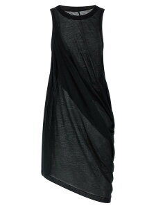 ���b�N �I�E�G���X RICK OWENS T�V���c �g�b�v�X �����Y �u���b�N T-shirts and tops 'Anthem Tank' top RR01E5152UC09 Black �֐� �������� 2025SS ju